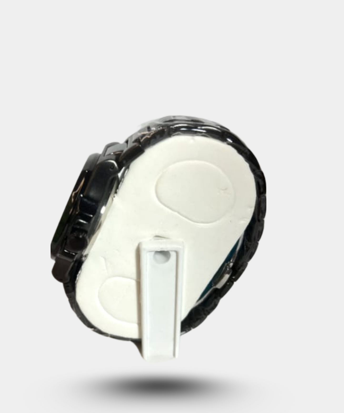 Patek Philippe Genève Nautilus Black Strap with Black & Deep Blue Dial