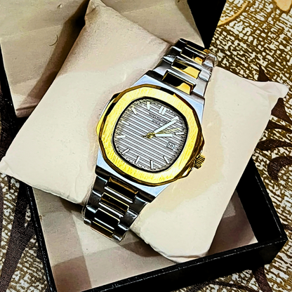 Patek Philippe Nautilus – Two-Tone Gold with Automatic Movement